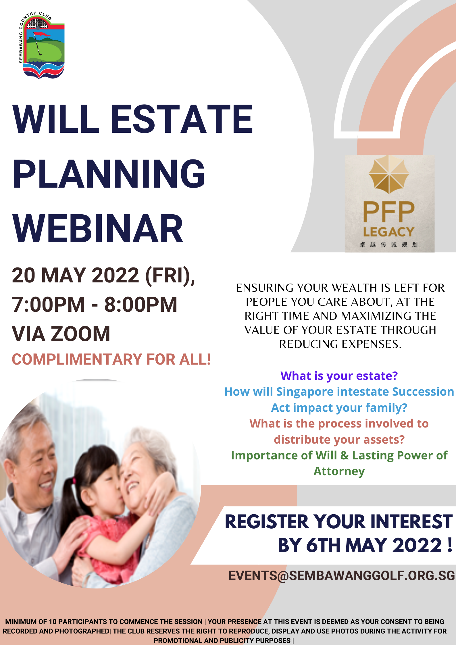 Estate Will Planning - Sembawang Country Club